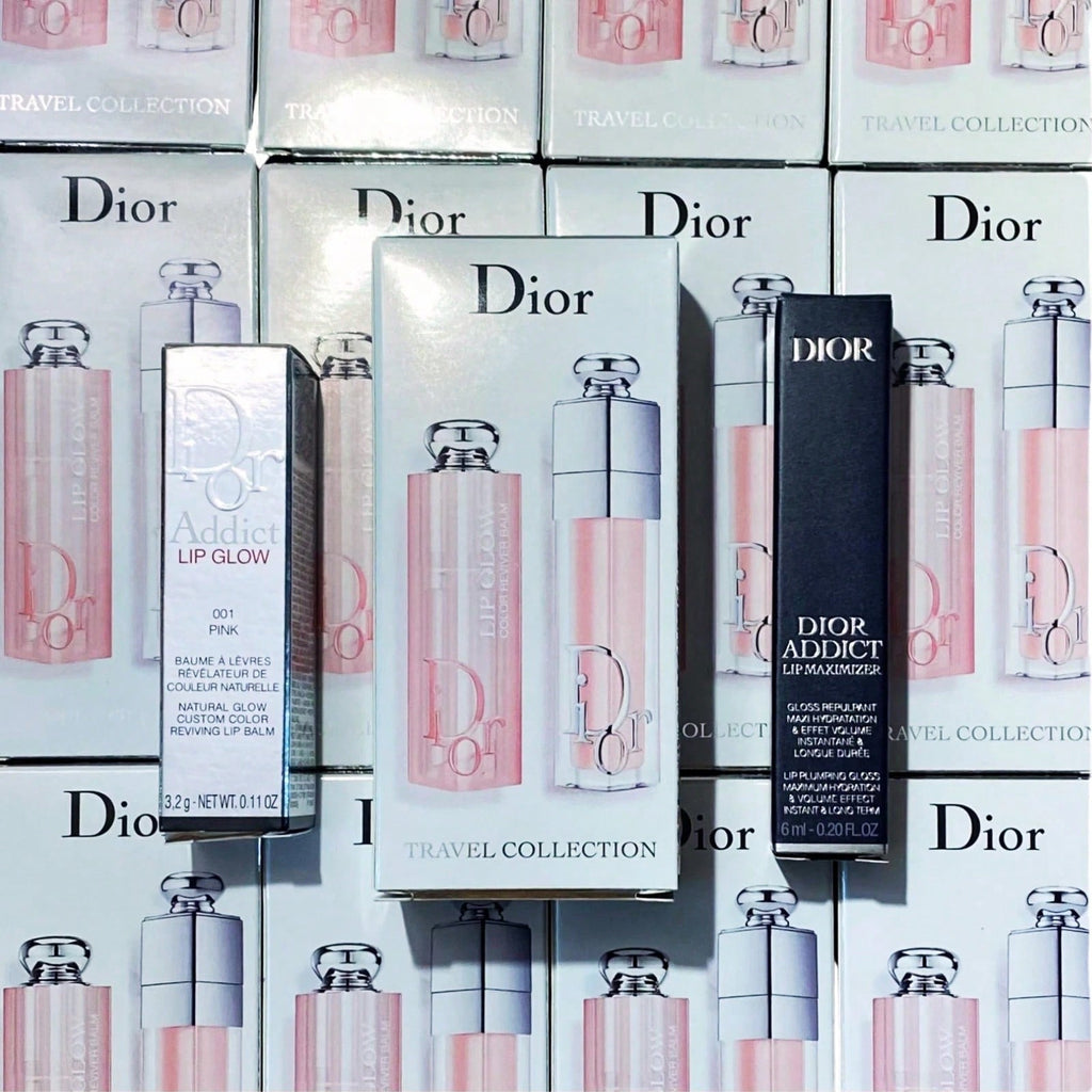 Christian Dior Addict Lip Glow & Maximizer (001 Pink) Plumping gloss & balm