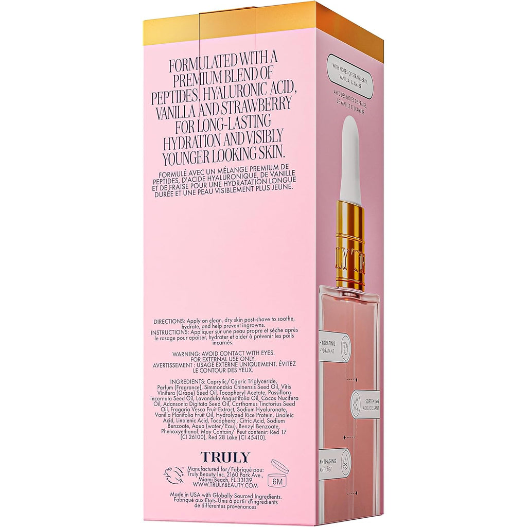 Truly Luxury After Shave Oil | Soothing & Hydrating Treatment to Prevent Ingrown Hair For Smooth, Irritation-Free Skin for Daily Use - 90ml/3.1fl.oz