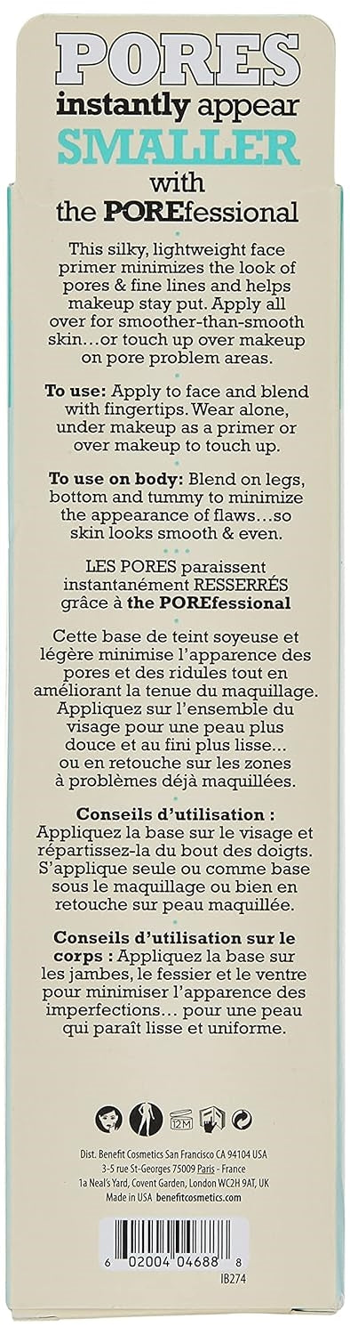 Benefit The POREfessional Smoothing Face Primer