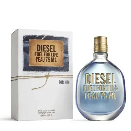 Diesel Fuel for Life l’Eau Men’s Perfume/Cologne For Men Eau de Toilette 1.7 oz / 2.5 oz Edt
