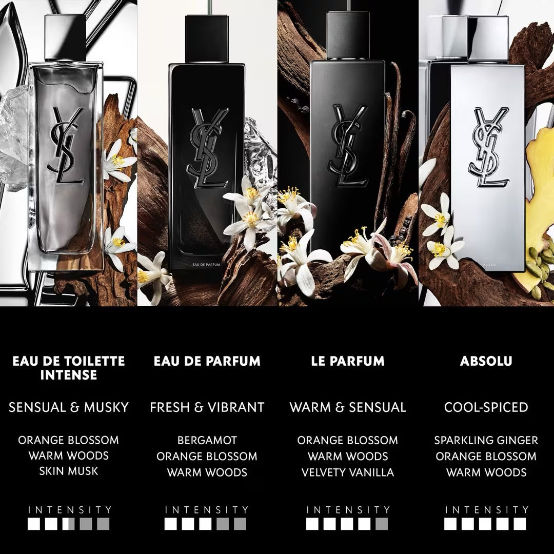 Yves Saint Laurent   MYSLF Eau de Toilette Intense 3.3 oz