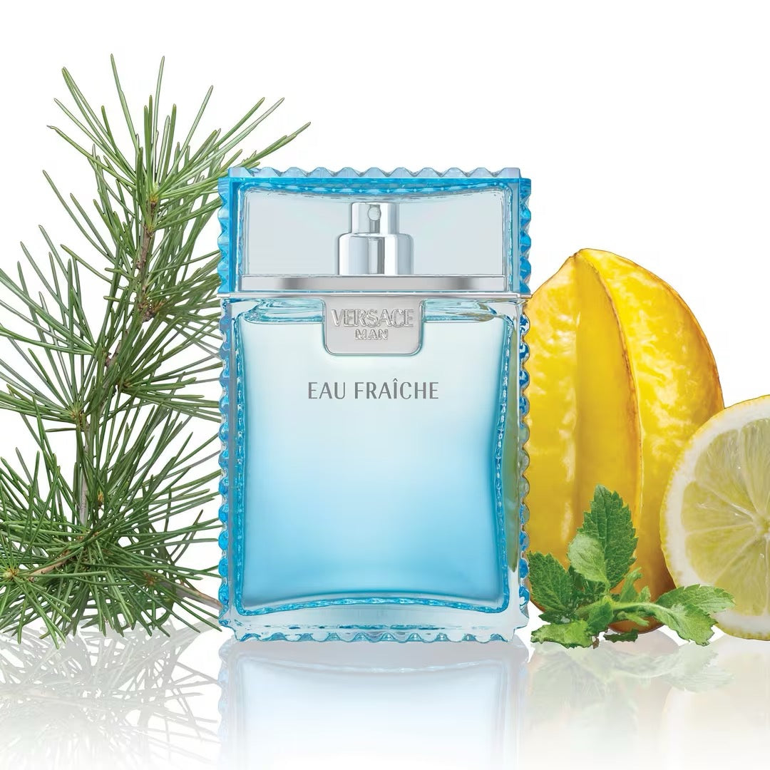 Versace Man Eau Fraiche Eau de Toilette 3.4 oz