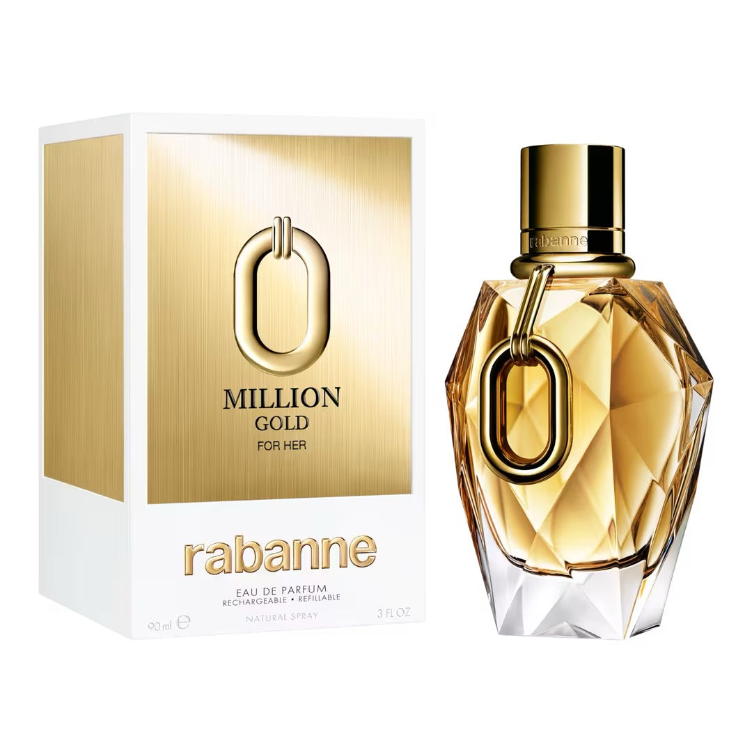 Rabanne Million Gold for Her Eau de Parfum 3.0 oz