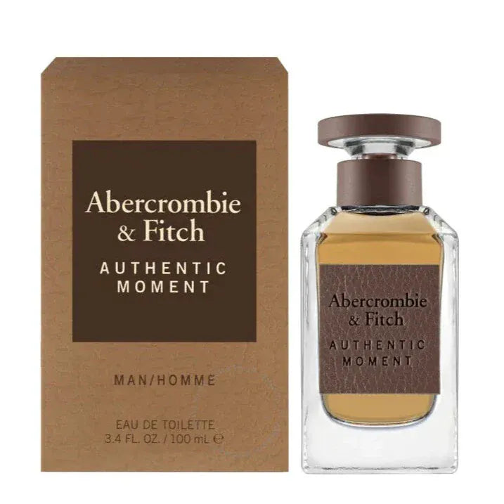 Abercrombie & Fitch Authentic Moment Man Eau de Toilette 3.4 oz