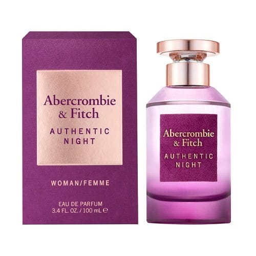 Abercrombie & Fitch Authentic Night Femme Eau De Parfum Spray 3.4 oz