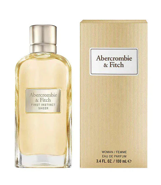 Abercrombie & Fitch First Instinct Sheer Perfume For Women/Cologne For Women Eau de Parfum 3.4 Oz Edp