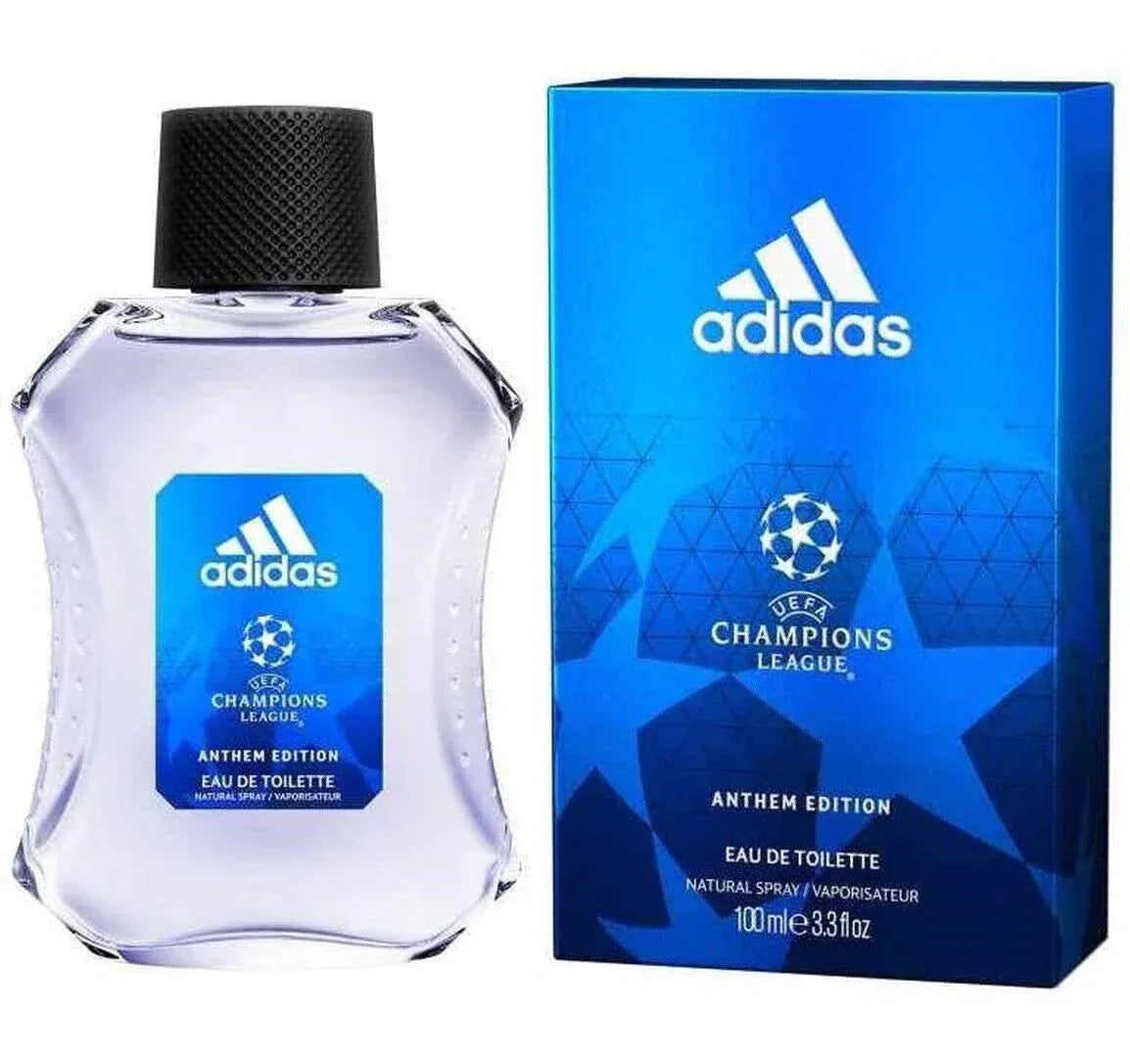 Adidas Champions League Anthem Edition Men’s Perfume/Cologne For Men Eau de Toilette 3.3 oz Edt