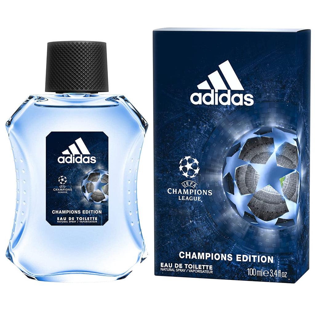 Adidas Uefa Champions League Champions Edition Perfume/Cologne For Men Eau de Toilette Spray 3.4 Oz Edt