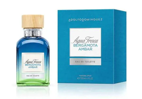 Adolfo Dominguez Agua Fresca Bergamota Ambar For Women/Cologne For Women Eau de Toilette 4.0 Oz Edt