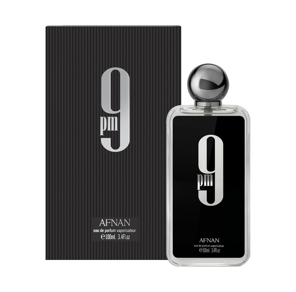 Luxury Men's Perfume : Afnan Perfume 9 PM For Men Eau De Parfum 100ml