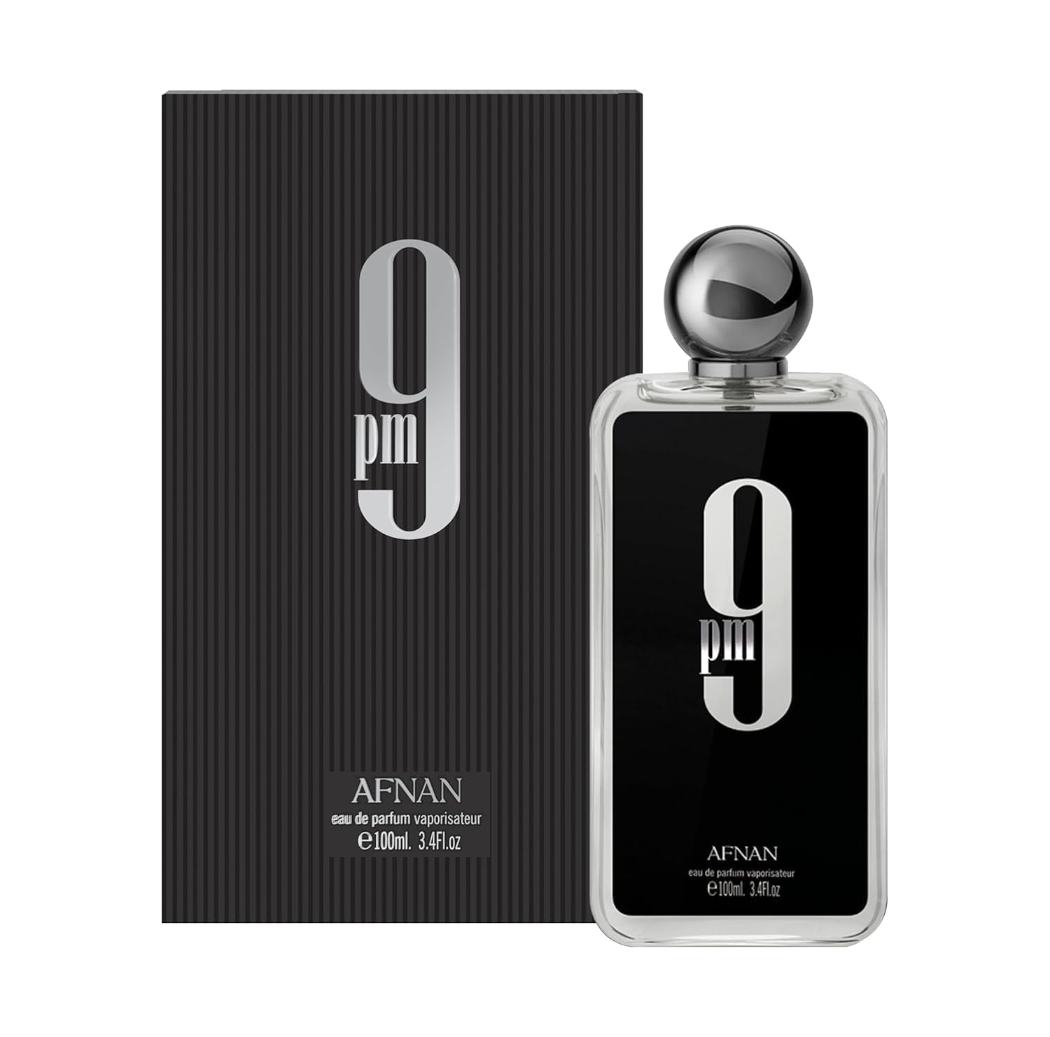 Luxury Men's Perfume : Afnan Perfume 9 PM For Men Eau De Parfum 100ml
