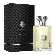 Amouage Silver Man Perume/Cologne For Him Eau de Parfum Spray 3.4 oz Edp