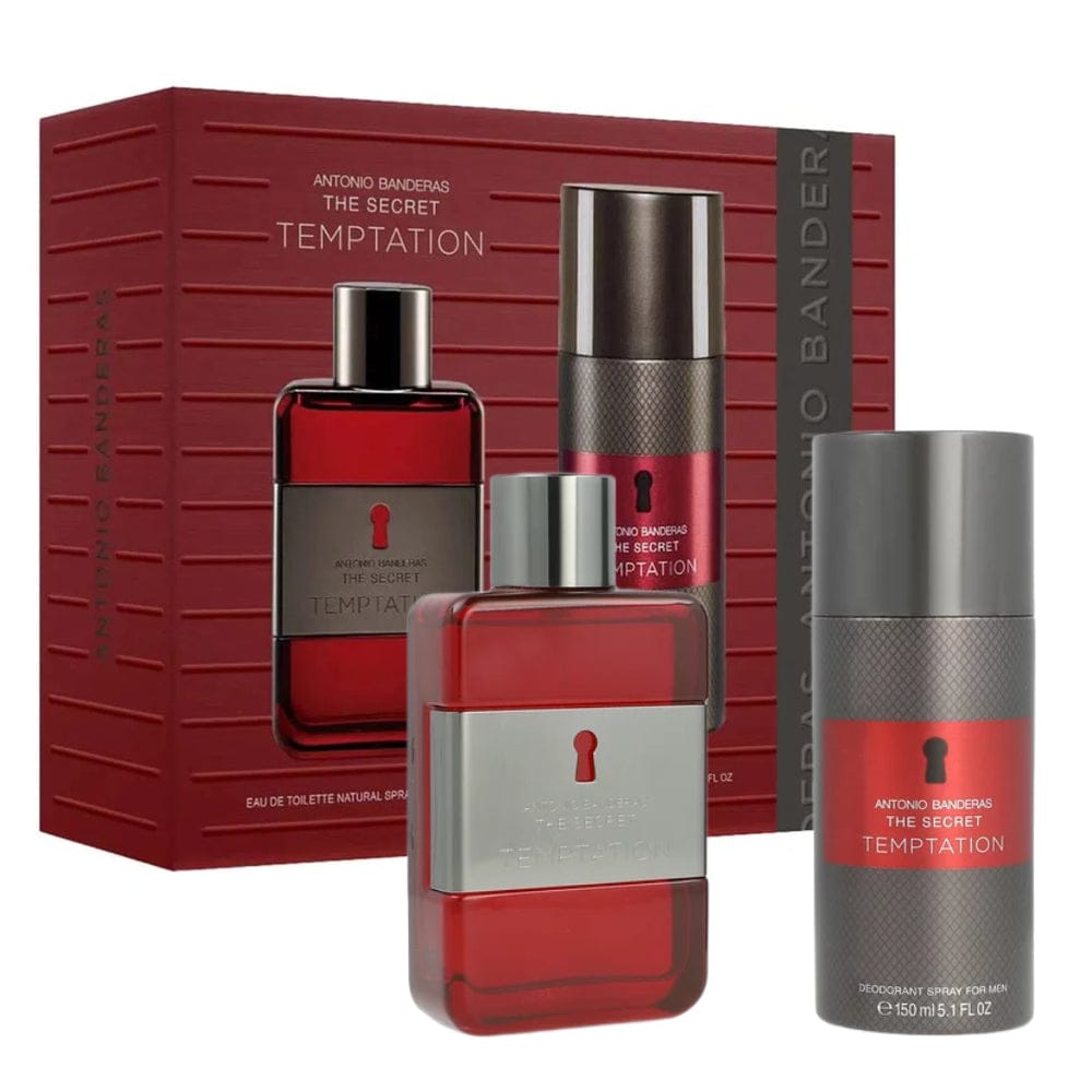 Antonio Banderas The Secret Temptation Men’s Perfume/Cologne For Men Eau de Toilette 3.4 oz / 6.8 oz / Gift Set 3.4 oz Edt