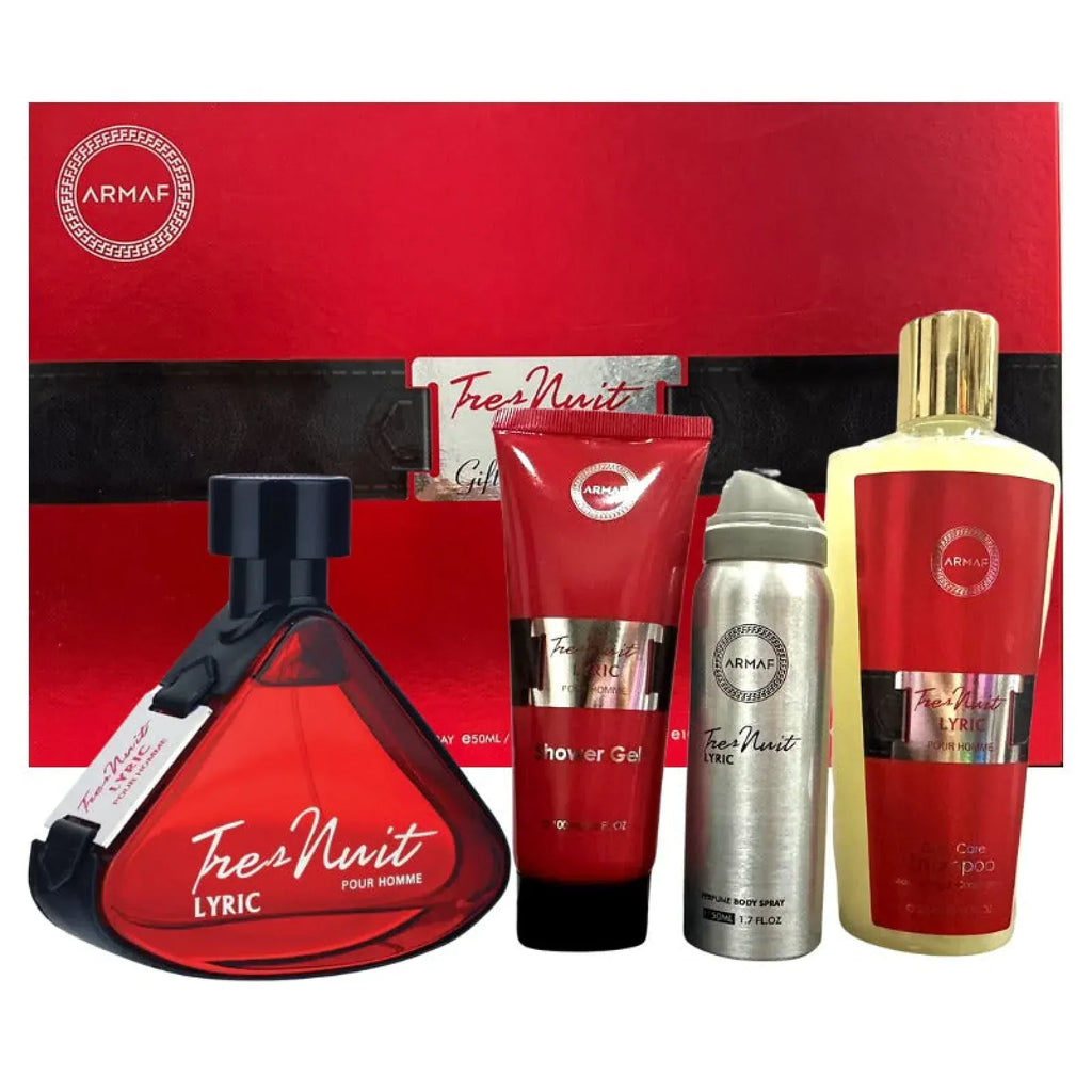 Armaf Tres Nuit Lyric Men’s Perfume/Cologne For Men Eau de Toilette 3.4 oz / Gift Set 3.4 oz Edt