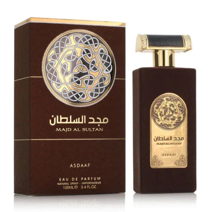 Asdaaf Majd Al Sultan Men’s Perfume/Cologne For Men Eau de Parfum 3.4 oz Edp
