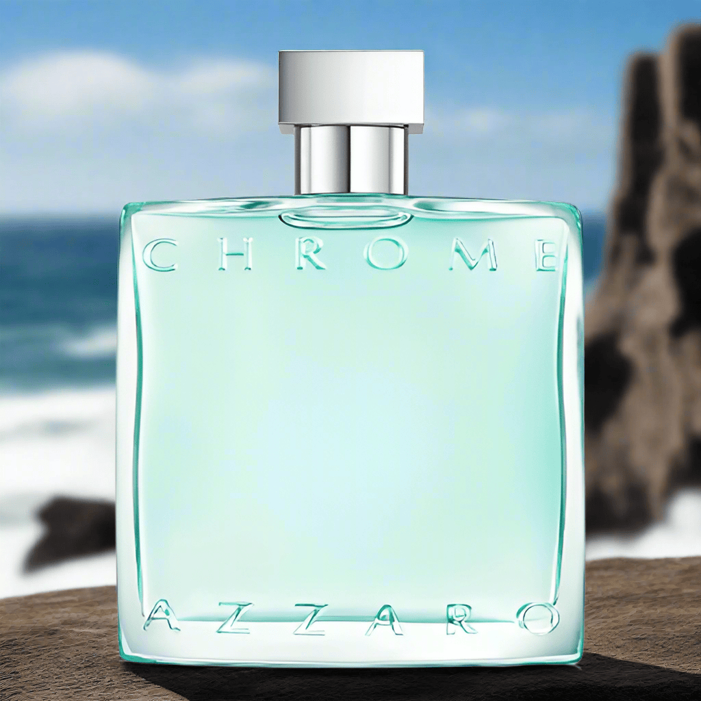Azzaro Chrome Azure Men’s Perfume/Cologne For Men Eau de Toilette 3.3 oz Edt