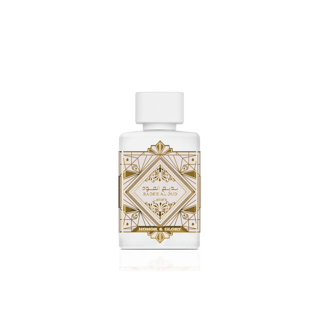 Lattafa Bade'e Al Oud Honor & Glory  Eau de Parfum Long-Lasting Fragrance for Unisex, 3.40 Ounce / 100 ml