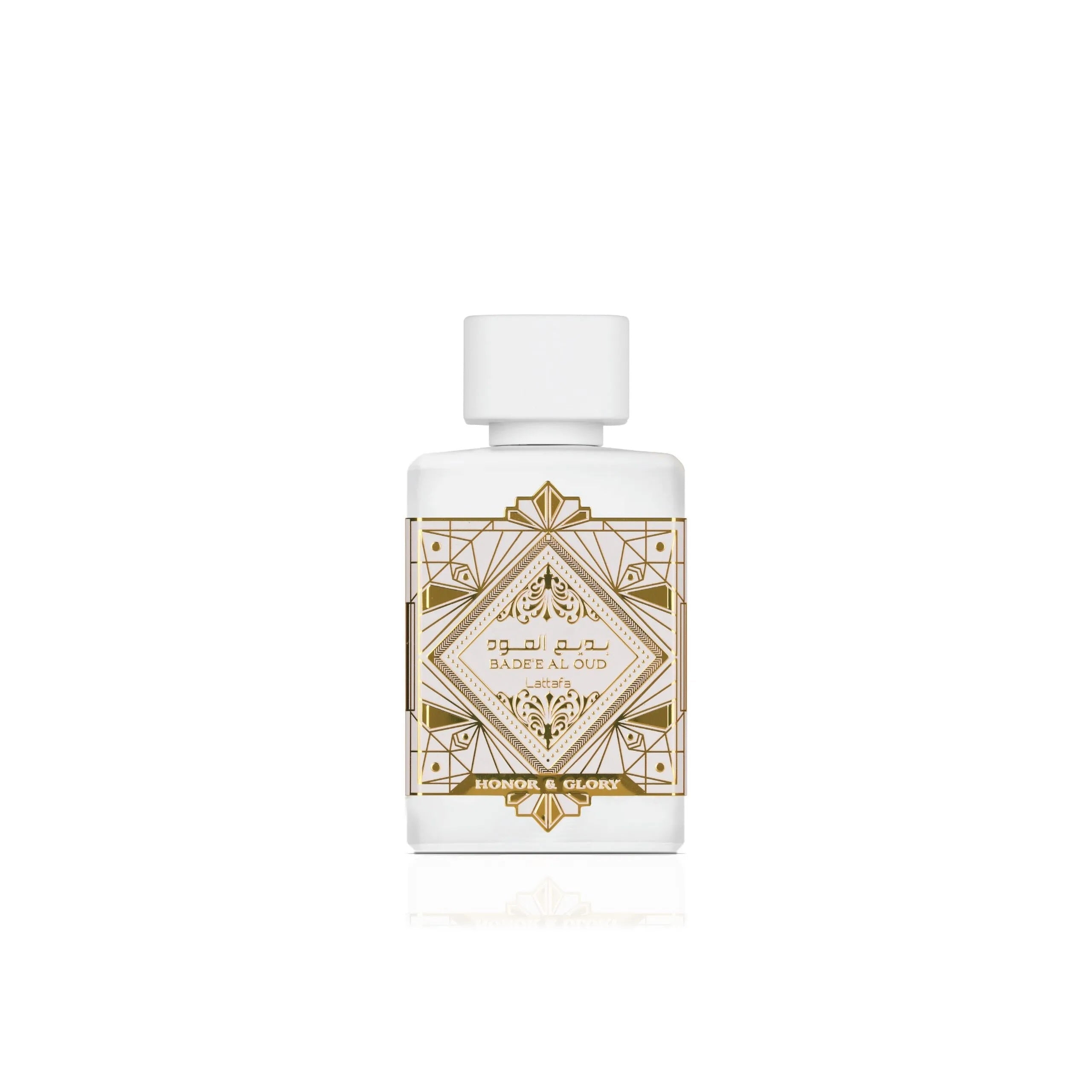 Lattafa Bade'e Al Oud Honor & Glory  Eau de Parfum Long-Lasting Fragrance for Unisex, 3.40 Ounce / 100 ml