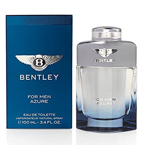 Bentley Bentley For Men Azure Perfume for Men/Cologne for Men Eau de Toilette 3.4 Oz Edt