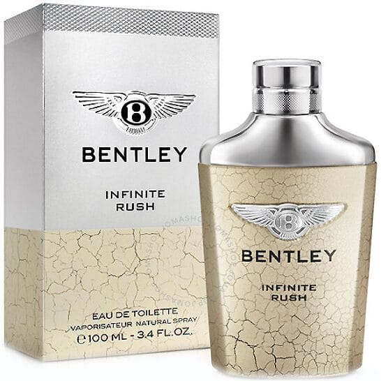 Bentley Infinite Rush Perfume For Men/Cologne for Men Eau de Toilette 3.4 Oz Edt