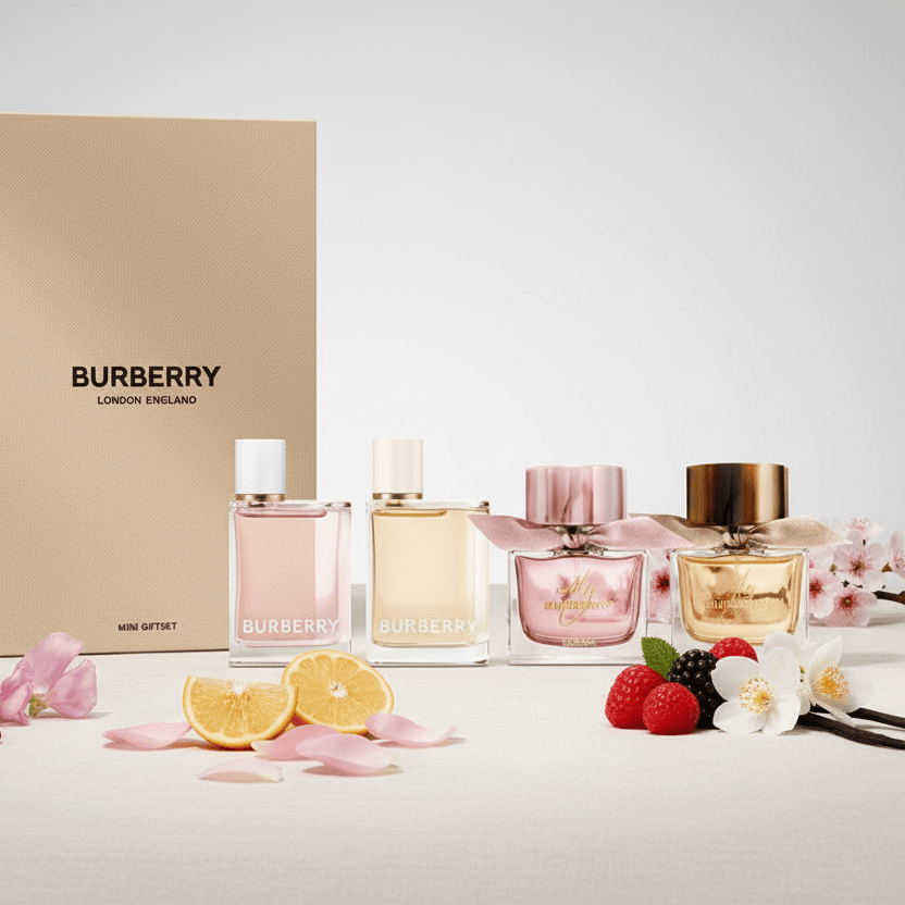 Burberry Gift Set For Her 4x0.16 oz