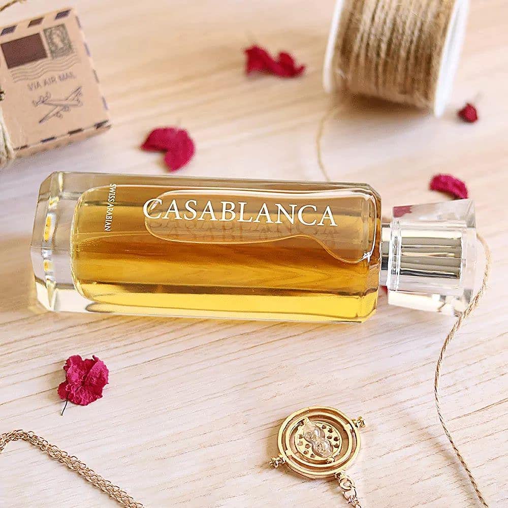 Swiss Arabian Casablanca - Long Lasting, Addictive Personal EDP Spray Fragrance - Seductive Signature Aroma - 100ml/3.4 Oz