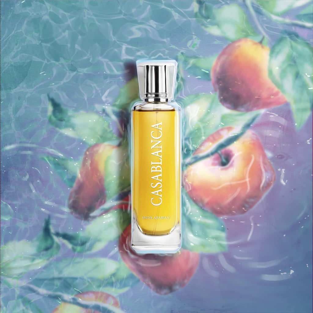 Swiss Arabian Casablanca - Long Lasting, Addictive Personal EDP Spray Fragrance - Seductive Signature Aroma - 100ml/3.4 Oz