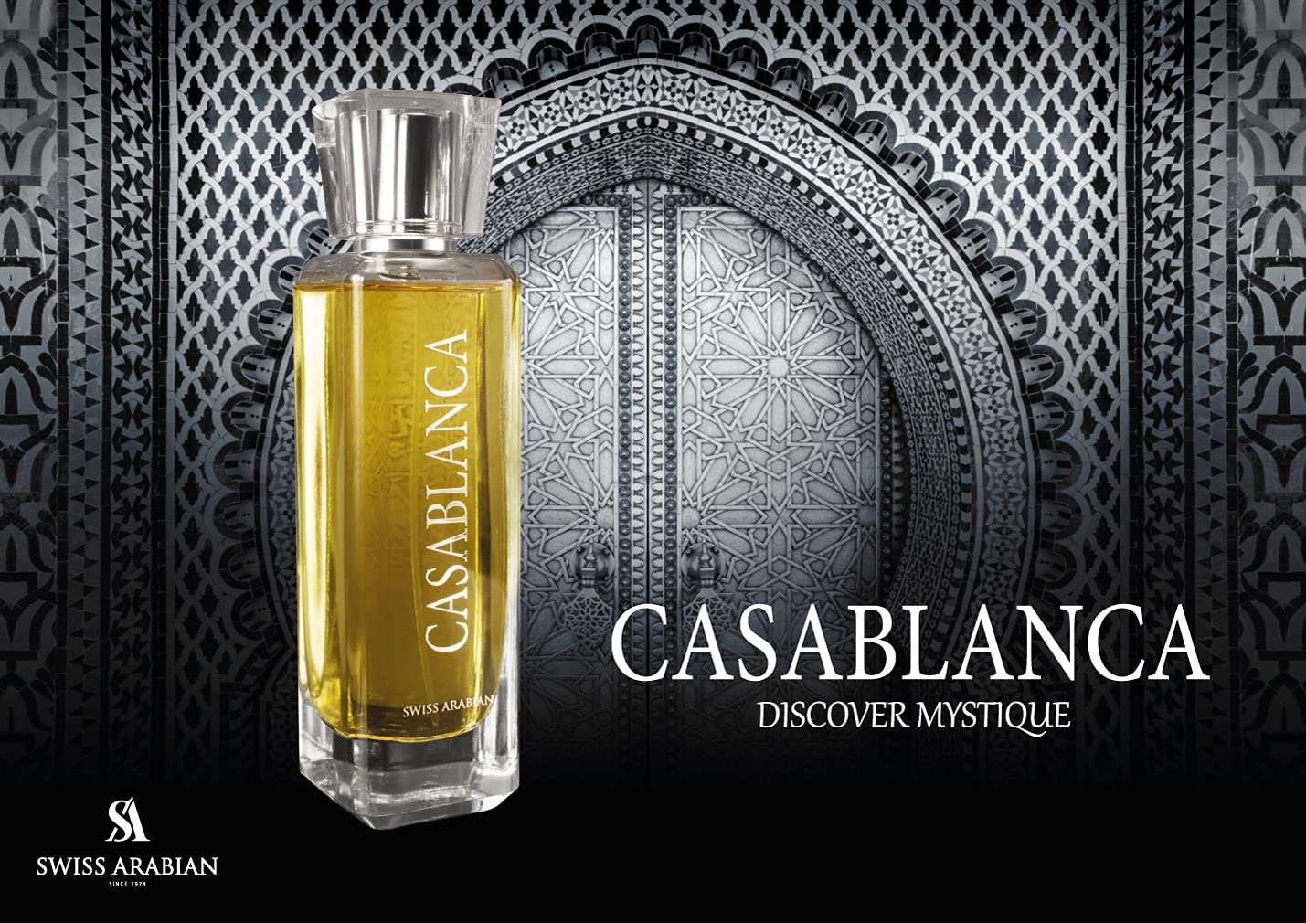 Swiss Arabian Casablanca - Long Lasting, Addictive Personal EDP Spray Fragrance - Seductive Signature Aroma - 100ml/3.4 Oz