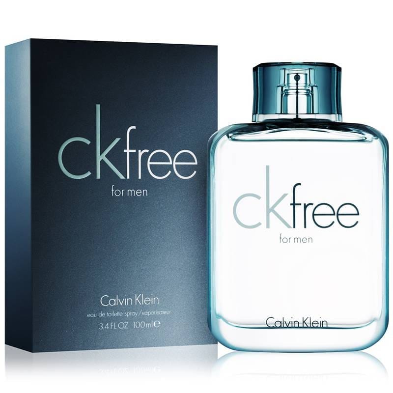 Calvin Klein Ck Free Cologne For Men Eau De Toilette Spray 1.7 Oz / 3.4 Oz Edt