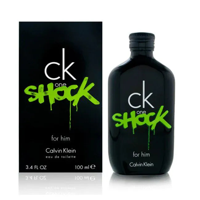 Calvin Klein Ck One Shock Cologne For Men Eau De Toilette Spray 3.4 Oz / 6.7 Oz / Gift Set 3.4 Oz Edt