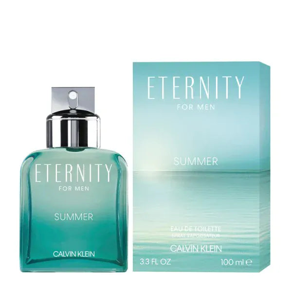 Calvin Klein Eternity Men Summer 2020 Men Perfume/Cologne For Men Eau de Toilette 3.4 Oz Edt
