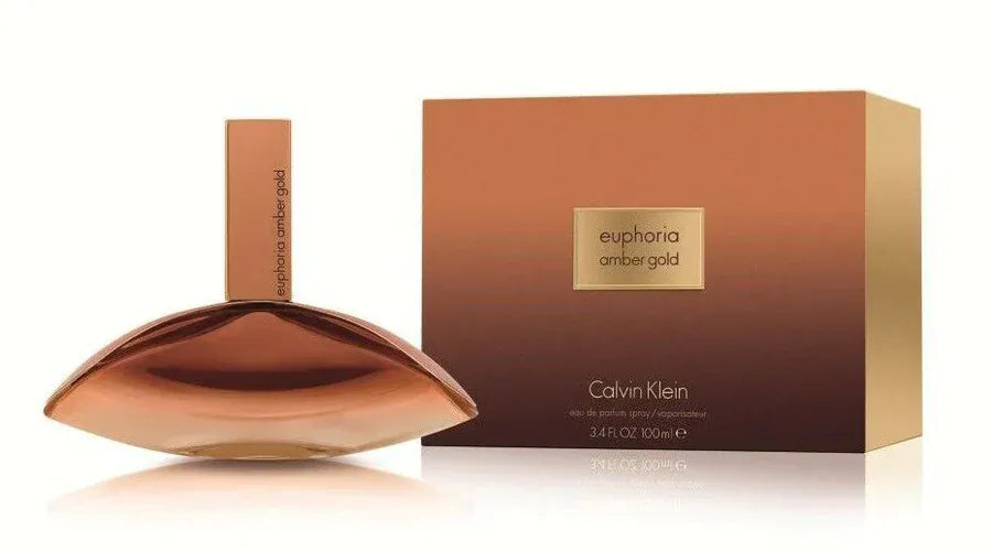Calvin Klein Euphoria Amber Gold Perfume For Women/Cologne For Women Eau de Parfum 3.4 Oz Edp