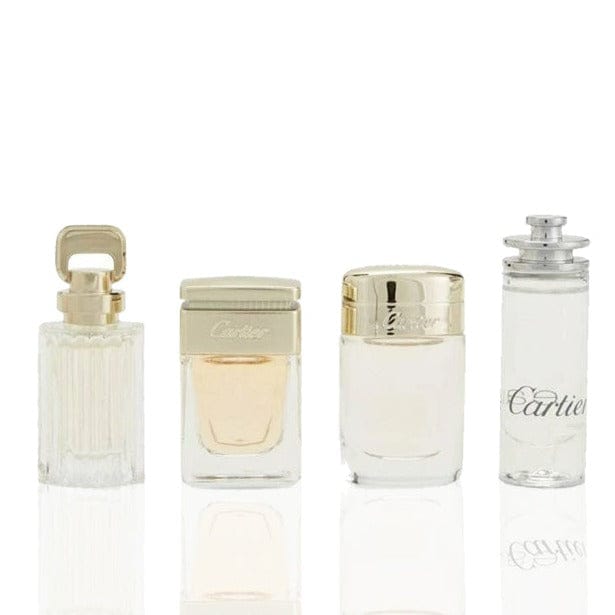 Cartier Cartier Mini Set Perfume For Women Eau De Parfum & Eau De Toilette 4x0.2 oz
