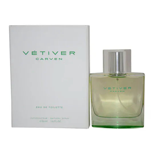 Carven Vetiver For Men Perfume/Cologne For Men  Eau de Toilette 1.6 oz / 3.4 oz / Gift Set 3.4 ozEdt