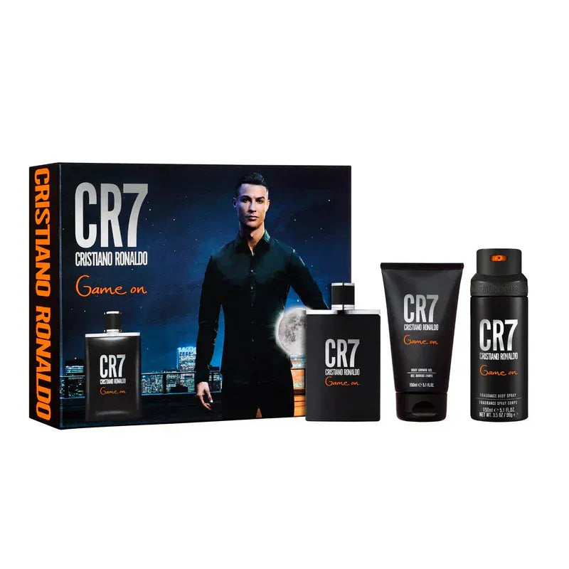 Cristiano Ronaldo CR7 Game On Men’s Perfume/Cologne For Men Eau de Toilette 3.4 oz / Gift Set 3.4 oz Edt
