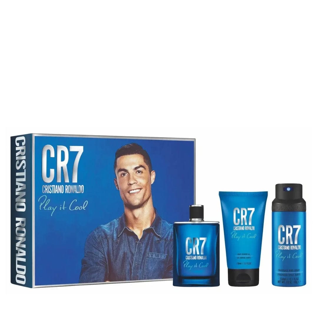 Cristiano Ronaldo CR7 Play It Cool Men’s Perfume/Cologne For Men Eau de Toilette 3.4 oz / Gift Set 3.4 oz Edt