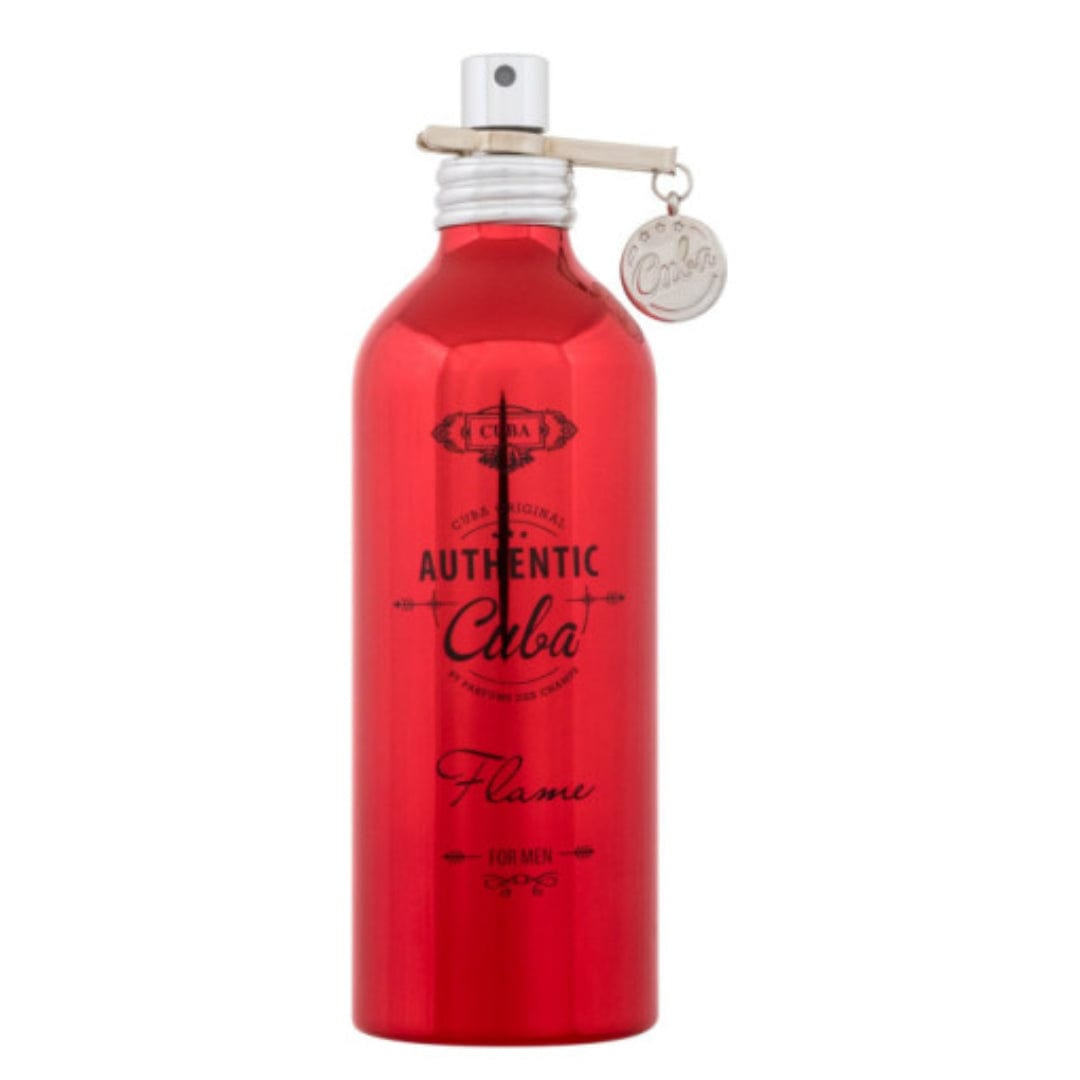 Cuba Paris Cuba Authentic Flame Men’s Perfume/Cologne For Men Eau de Toilette 3.3 oz Edt