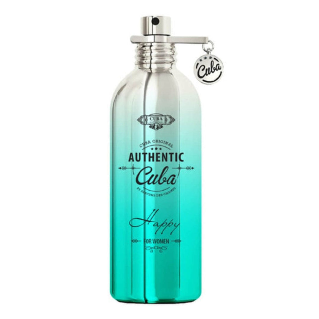 Cuba Paris Cuba Authentic Happy Women’s Perfume/Cologne For Women Eau de Parfum 3.3 oz Edp