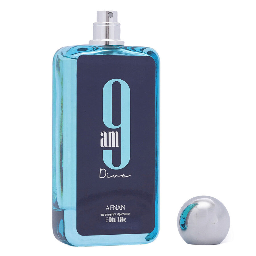 Afnan Perfumes  9 AM Dive-  EDP SPRAY 3.4 Ounce (100ml) Unisex- Long Lasting