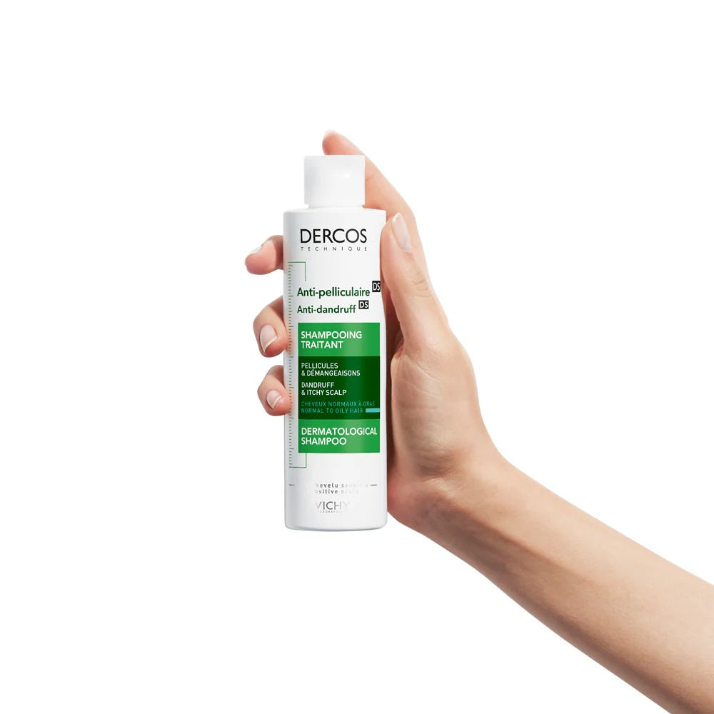 Vichy Dercos Anti-Dandruff Shampoo for Oily & Normal Hair 200ml