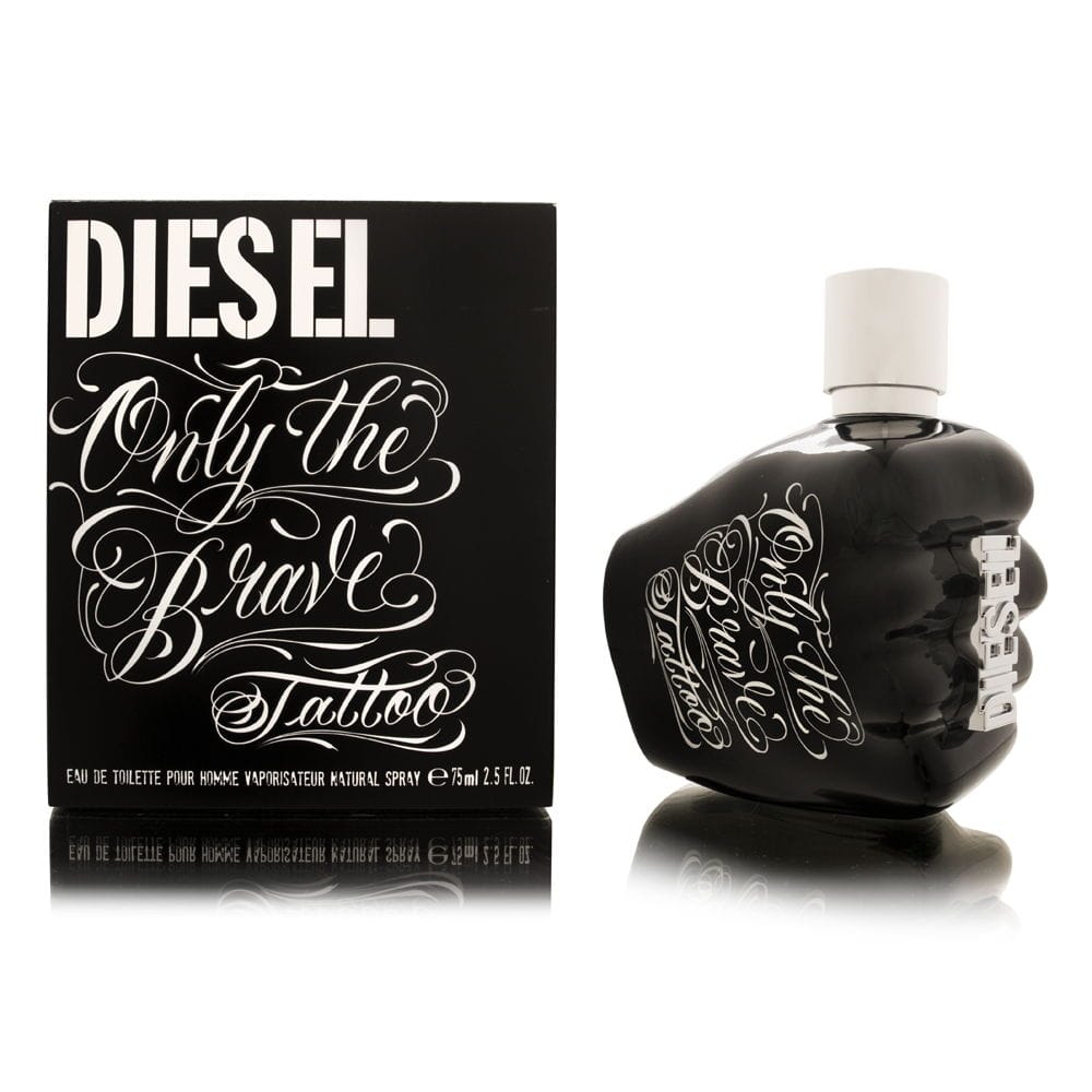 Diesel Only The Brave Tatto Men's Perfume/Cologne For Men Eau De Toilette 1.6 oz / 2.5 oz / 4.2 oz Edt