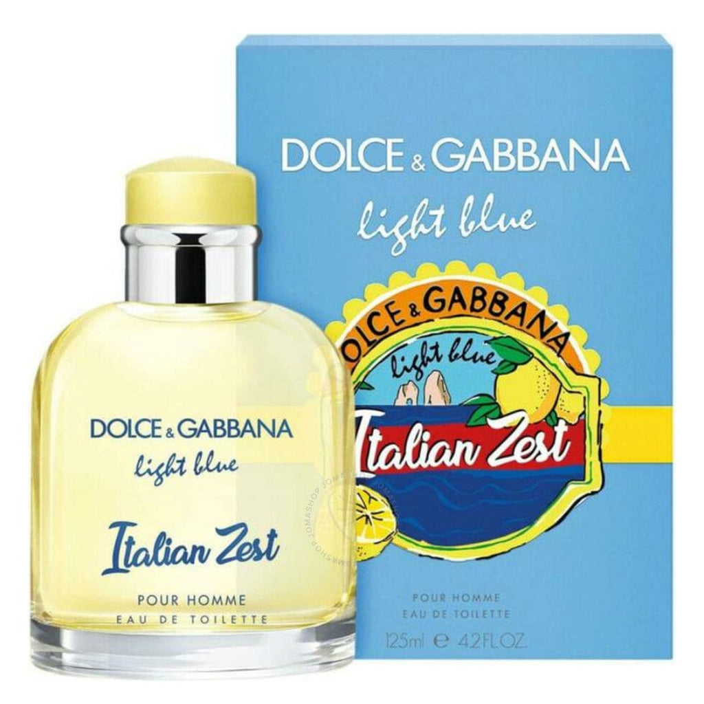Dolce Gabbana Light Blue Pour Homme Italian Zest