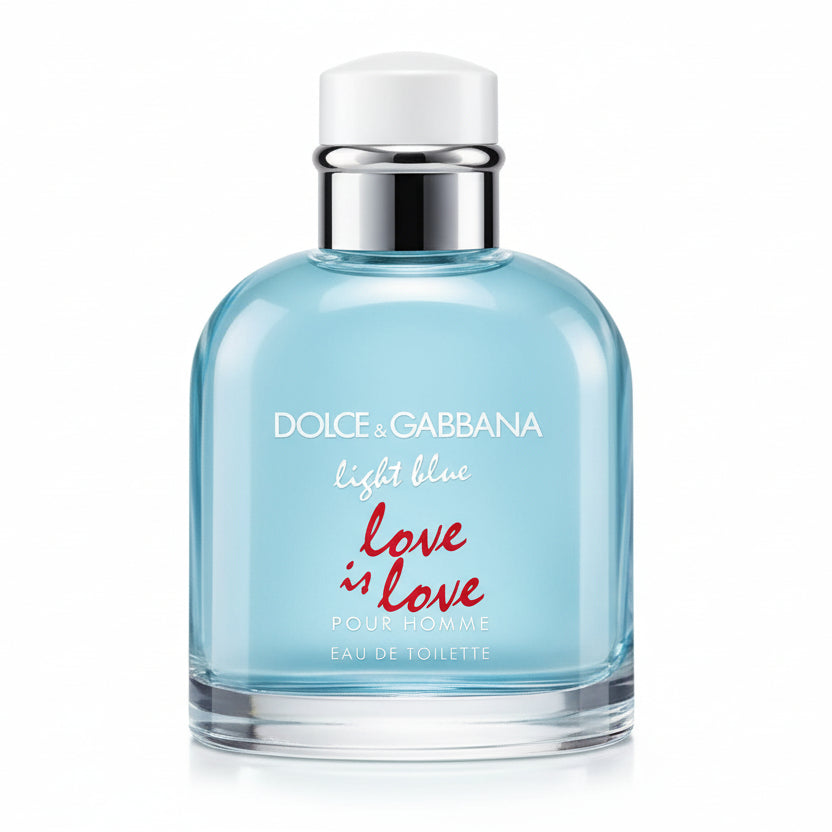 Dolce Gabbana Light Blue Pour Homme Love Is Love