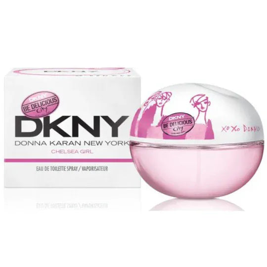 Donna Karan DKNY Be Delicious City Chelsea Girl Women's Perfume/Cologne For Women Eau de Toilette 1.7 Oz Edt