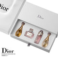 Christian Dior Miniature Frangrances Set Gift For Women - 4x5ml - Birthday, Valentine's Day, Anniversary, Holiday, Wedding Gift Set