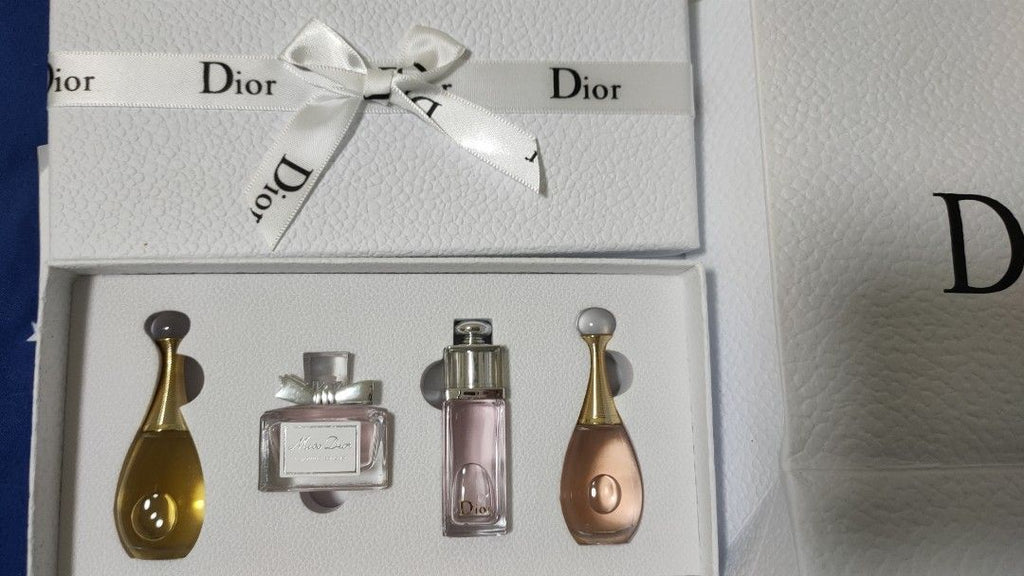 Christian Dior Miniature Frangrances Set Gift For Women - 4x5ml - Birthday, Valentine's Day, Anniversary, Holiday, Wedding Gift Set