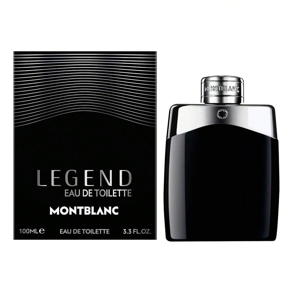 Montblanc Legend Eau de Toilette - Men's Fragrance - Fresh & Fougere - With notes of Bergamot, Jasmine & Sandalwood - 100ml/3.3floz