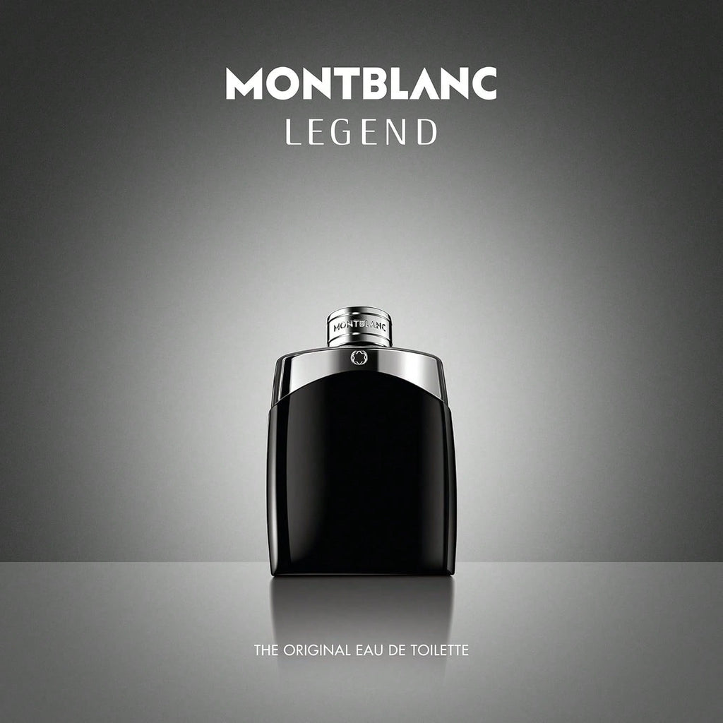 Montblanc Legend Eau de Toilette - Men's Fragrance - Fresh & Fougere - With notes of Bergamot, Jasmine & Sandalwood - 100ml/3.3floz