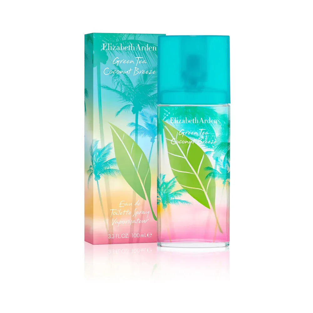 Elizabeth Arden Green Tea Coconut Breeze Women’s Perfume/Cologne For Women Eau de Toilette 3.4 oz Edt