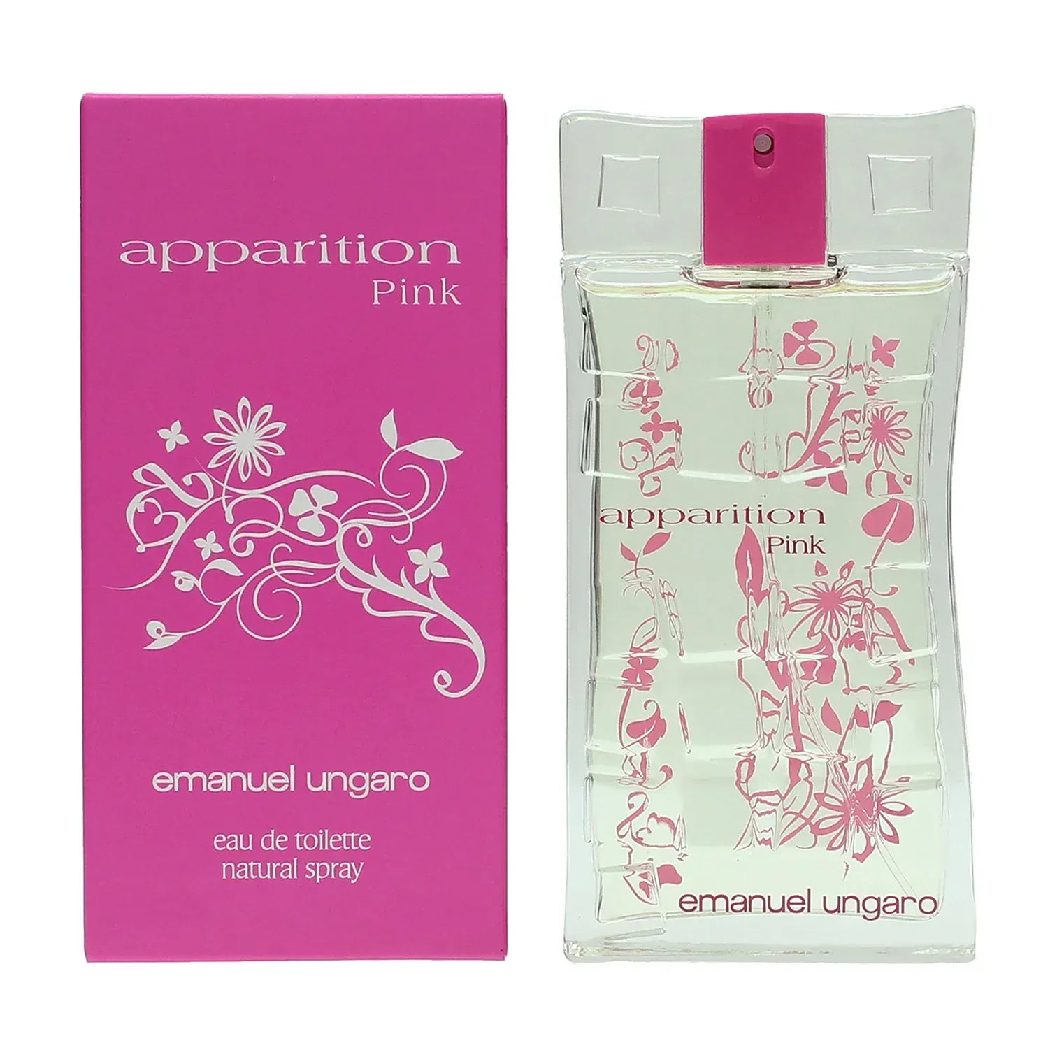 Emanuel Ungaro Apparition Pink Women’s Perfume/Cologne For Women Eau de Toilette 3.0 oz Edt
